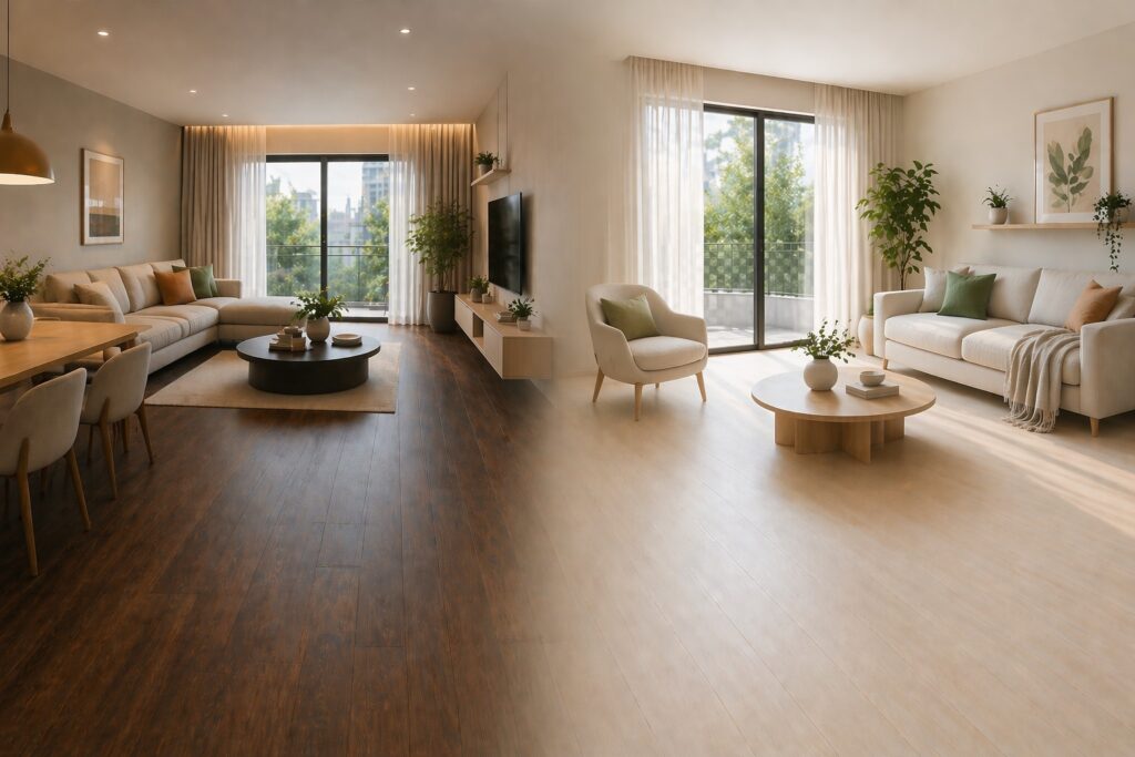 Piso claro ou piso escuro gpt