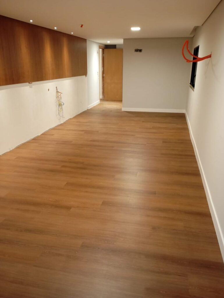 Piso vinílico 2mm colado Durafloor Piracicaba SP