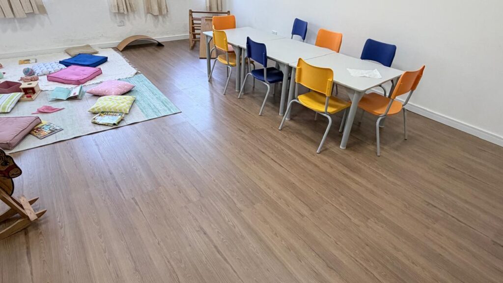 Eucafloor New Evidence Escola Jardim de Maria em Atibaia